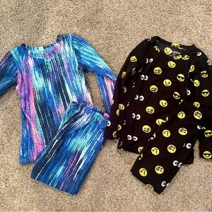 Rocky Blue and Black Pajama Sets Soft Sleepwear